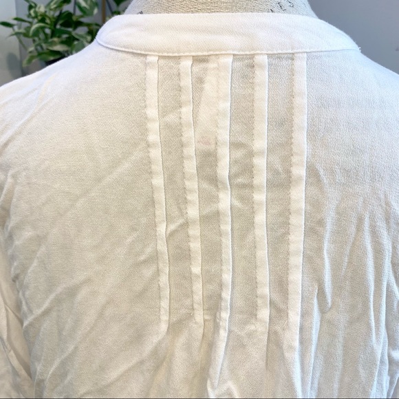 White Lace Kimono Beach Coverup Size Medium - Picture 5 of 10